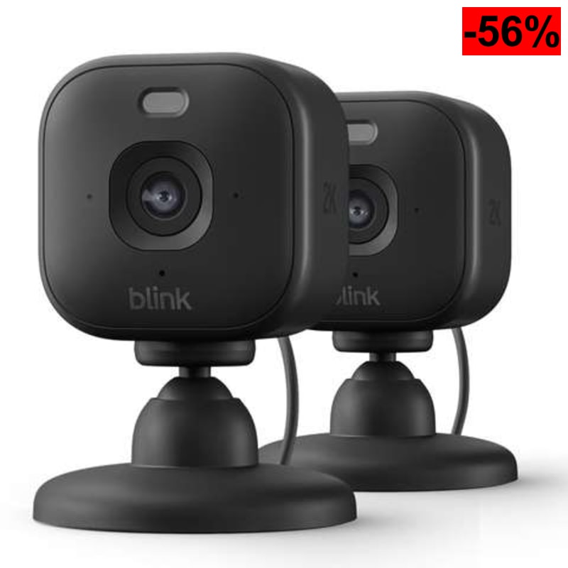Blink Mini 2K – Cámara de Vigilancia Inteligente para Interior
