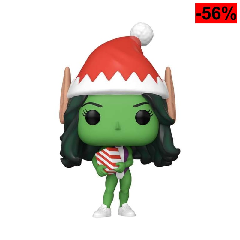 Funko Pop! Marvel: Navidad - She-Hulk -