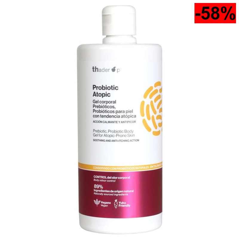 Thader Pharma Gel Ducha - PIELES ATOPICAS Y SENSIBLES - INGREDIENTES NATURALES 750ml