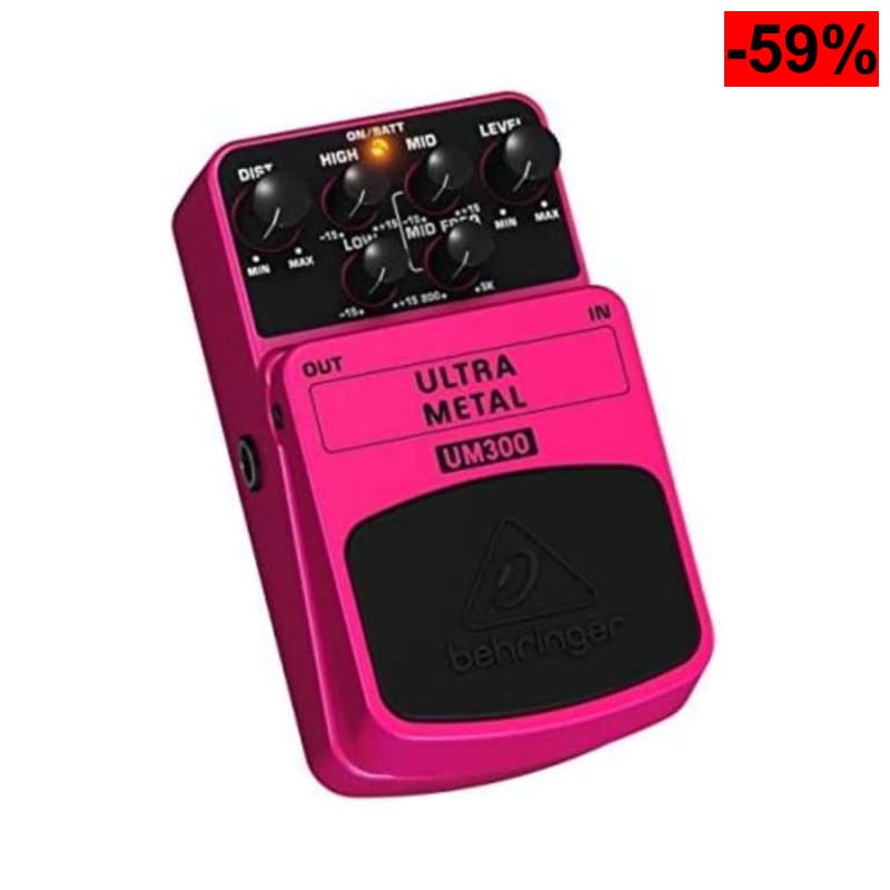 Behringer UM300 - Pedal de distorsión para guitarra