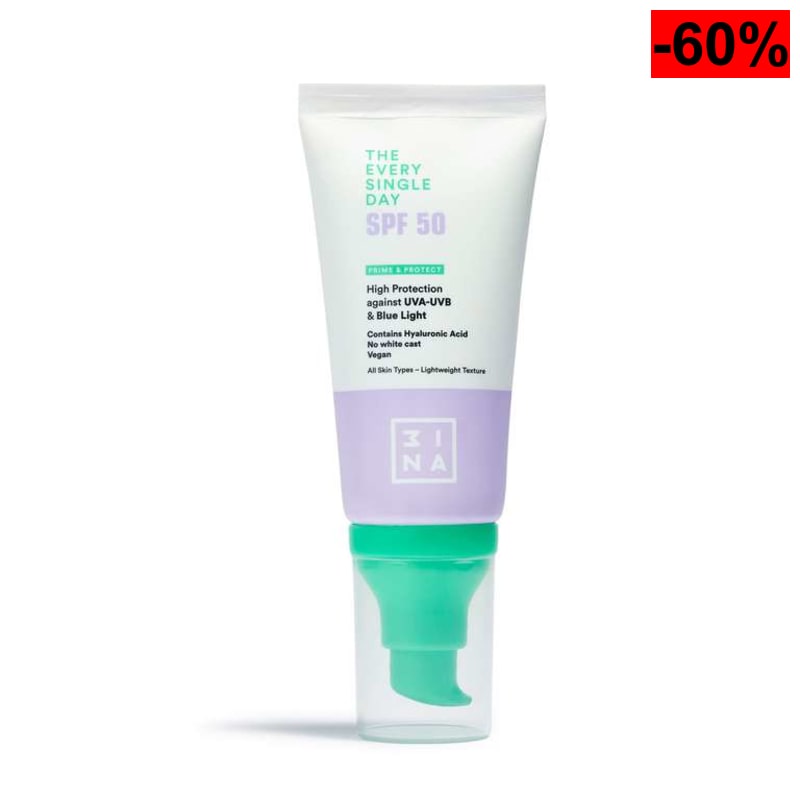 3INA MAKEUP - The Every Single Day SPF50 - Protector Solar Facial