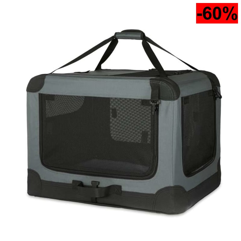 Transportin Grande Plegable Mascotas 91x61x61cm (Reaco Como Nuevo)