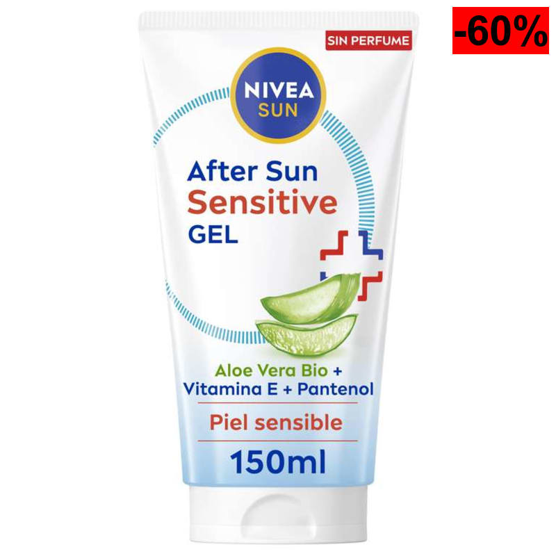 2 x NIVEA SUN After Sun Sensitive Gel-Crema (2 x 150 ml)