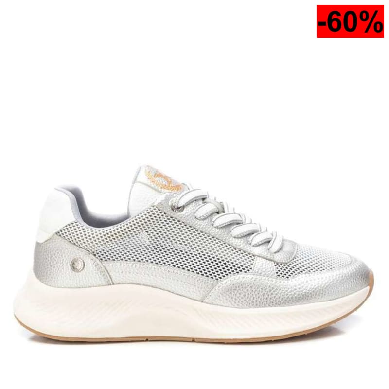 XTI - Zapatilla mujer - Talla 39 en Plata 70