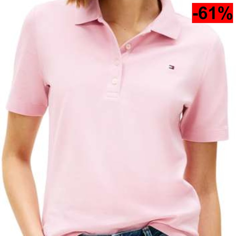 Tommy Hilfiger Polo corta Mujer 1985 PiqueTallas: M, L