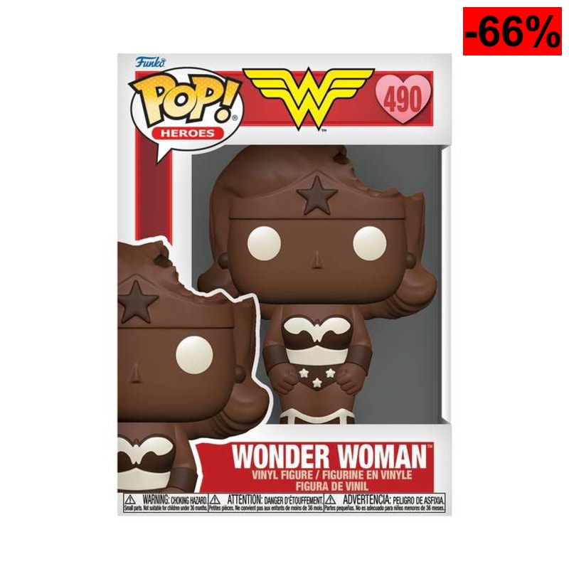Funko Pop! Heroes: DC - Wonder Woman - (Val Choc)