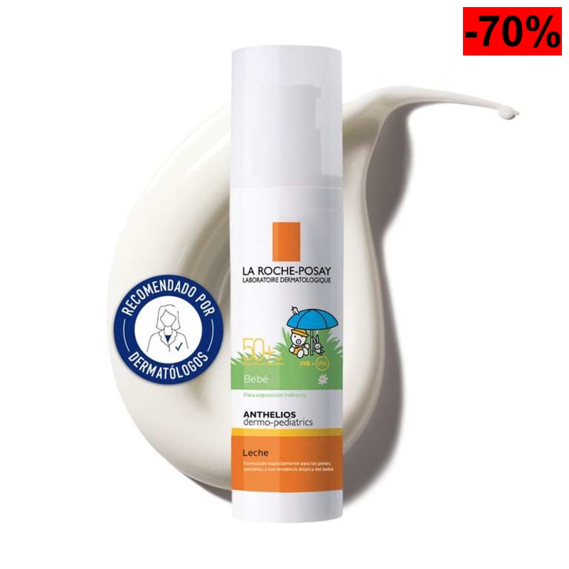 La Roche Posay Leche Solar para Bebé, Protector Solar con SPF50+