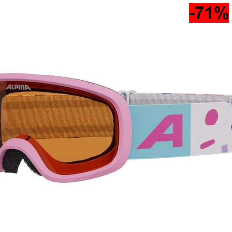 ALPINA Piney 2.0 Gafas de Esquí Infantiles Unisex (Reacondicionado - Como Nuevo)