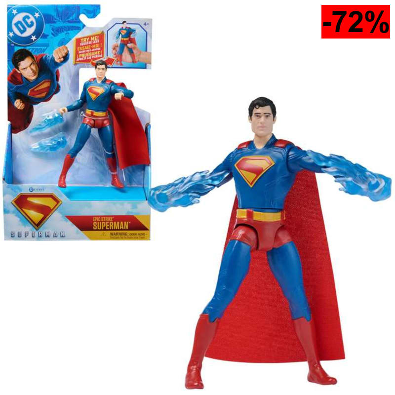 Superman Película Figura Ataque 15cm