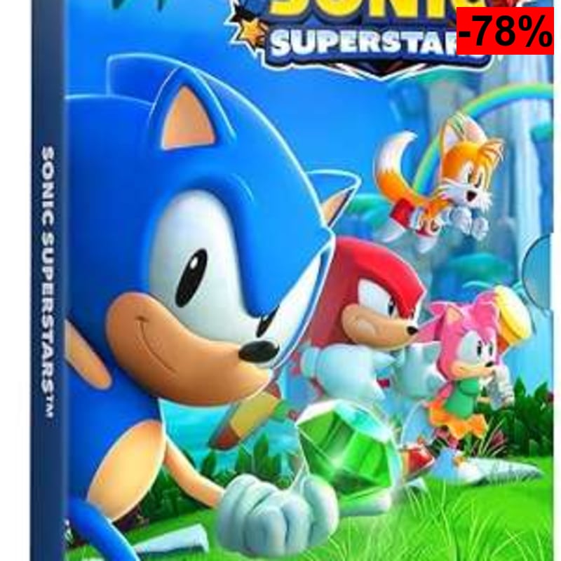 Sonic Superstars (Plataformas 2.5D, Cooperativo 4 Jugadores, Formato Físico) para PC