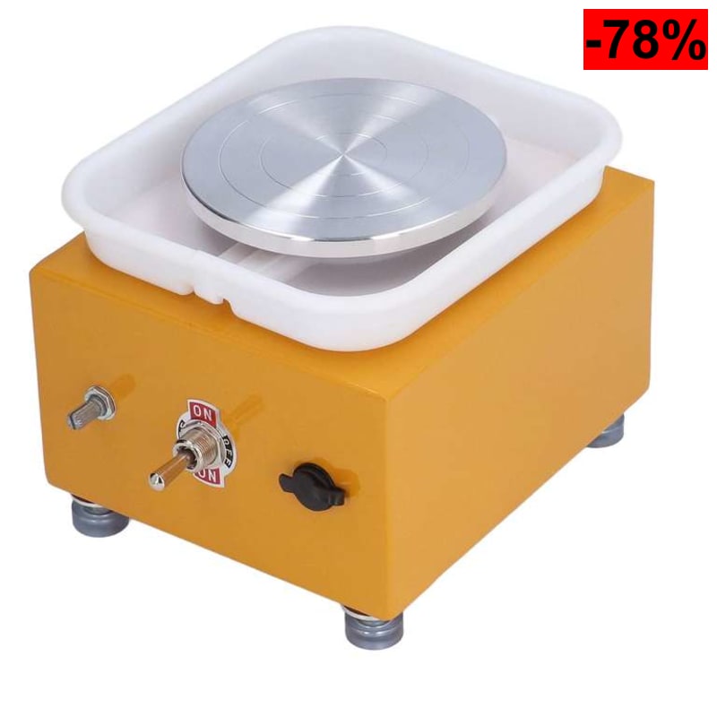 Mini Rueda Eléctrica de Cerámica para Principiantes (Reaco Como Nueva)