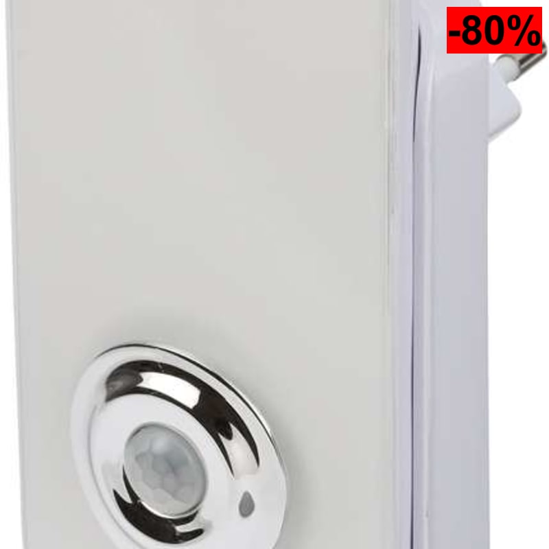 (Reaco - Como nuevo) Brennenstuhl luz nocturna con sensor SSL 40 / Luz de orientación LED con detector de movimiento