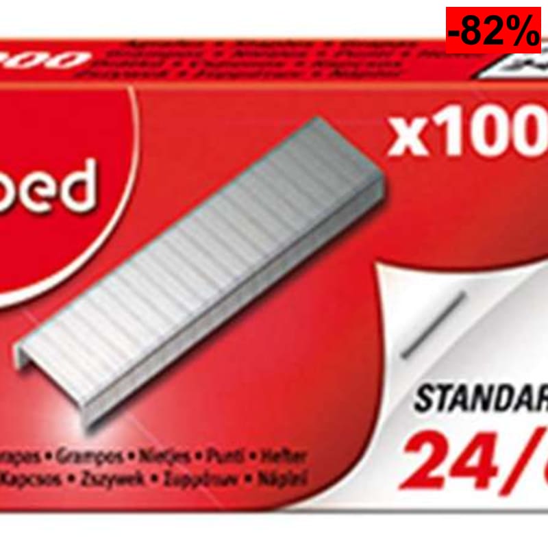 Maped Caja de 1000 Grapas 24/6
