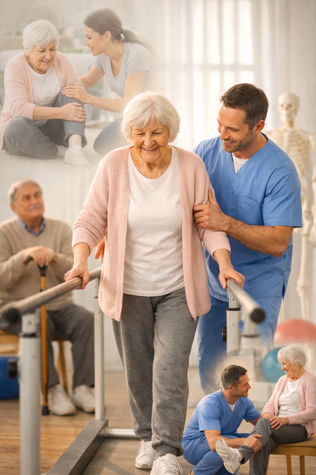 Yaşlılarda Düşme Sonrası Yürüme ve Rehabilitasyon