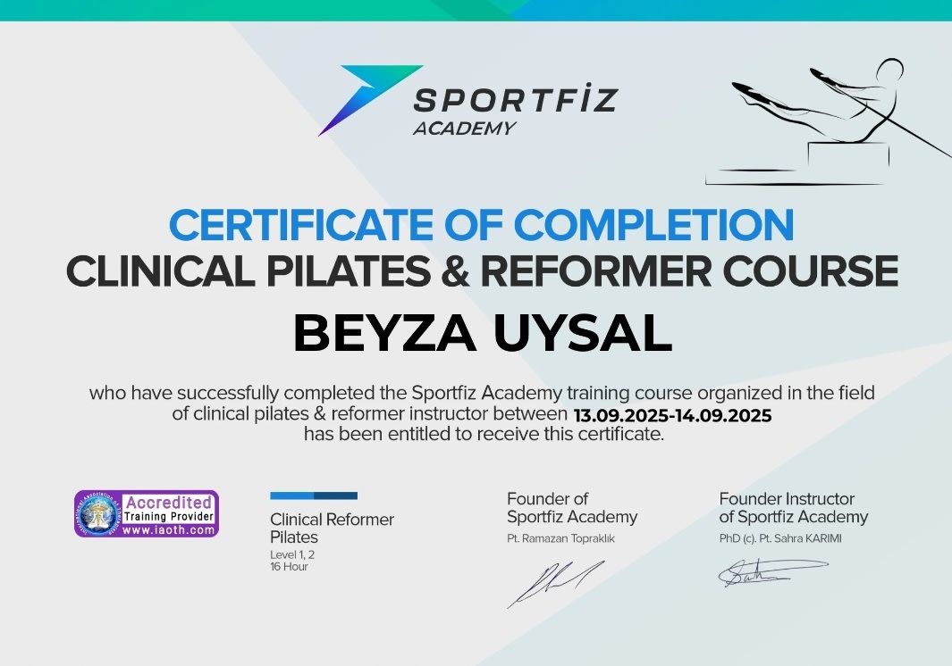 Klinik Reformer ve Pilates