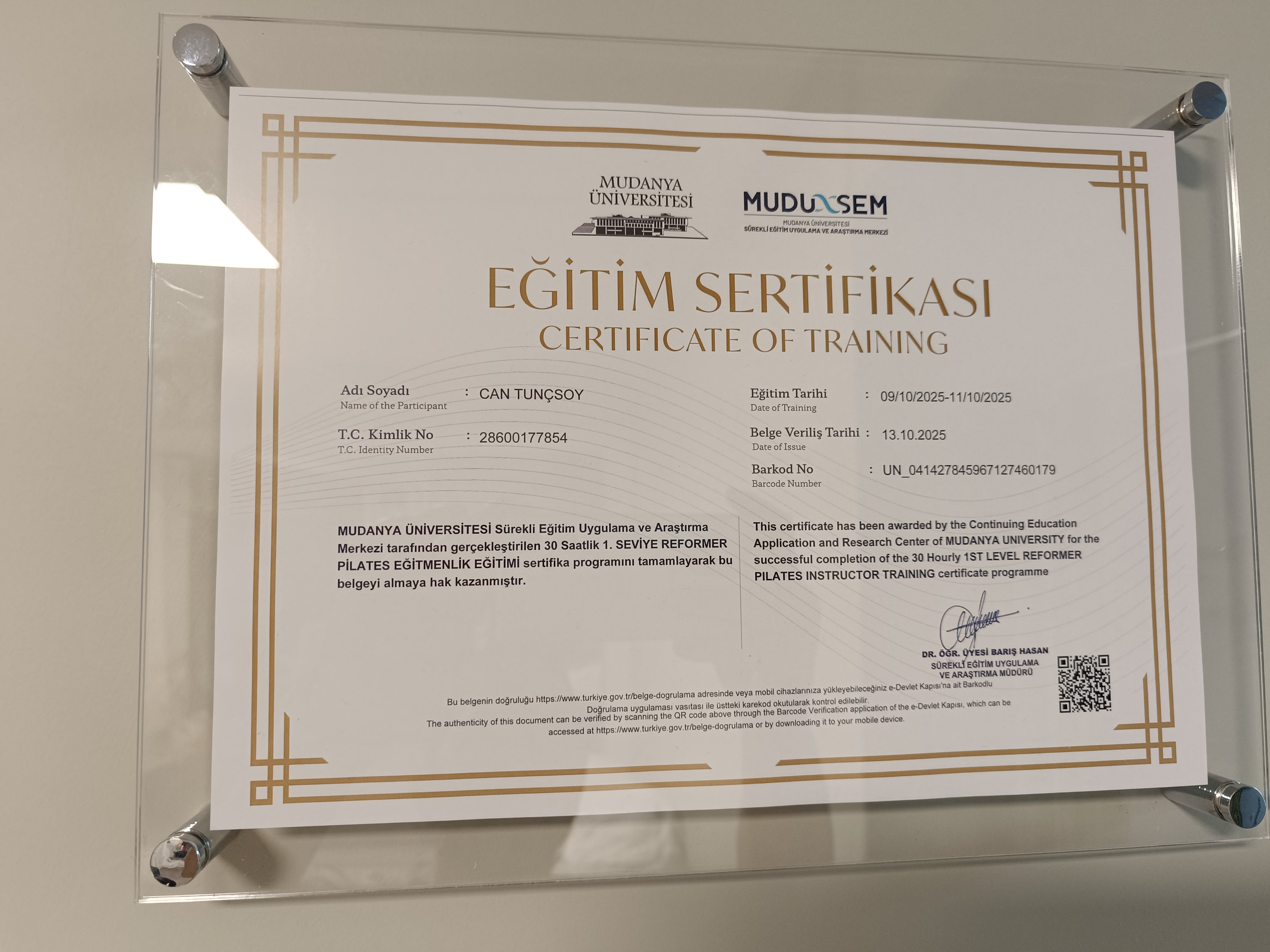 Mat reformer pilates 1