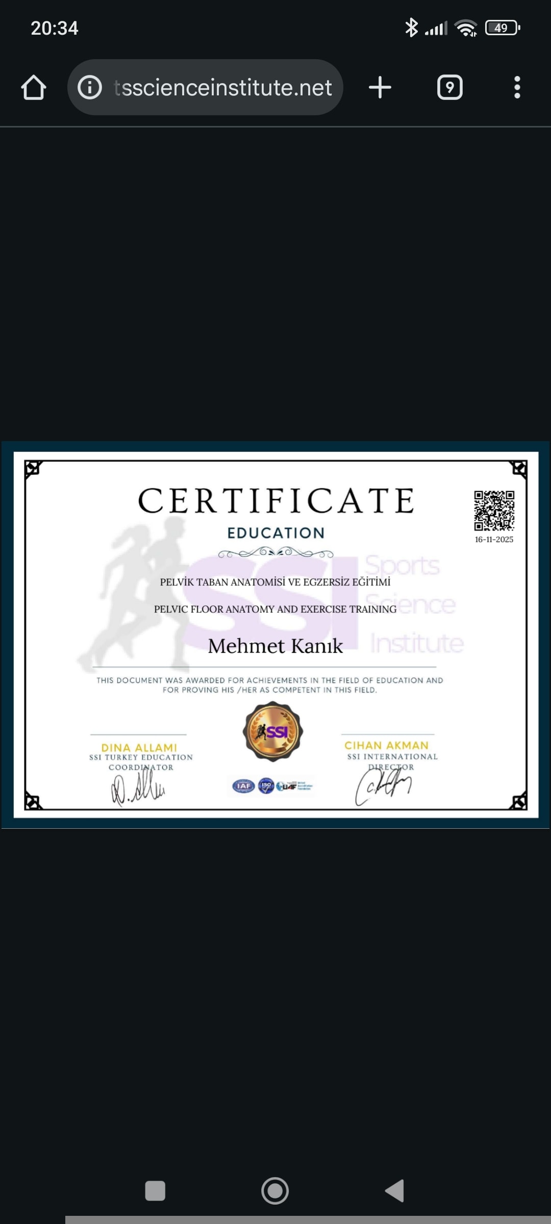 Pelvik taban anatomisi ve egzersizleri