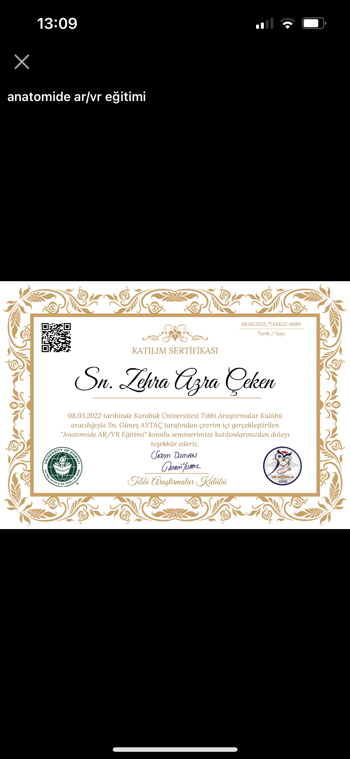 Anatomide Ar/Vr Eğitimi