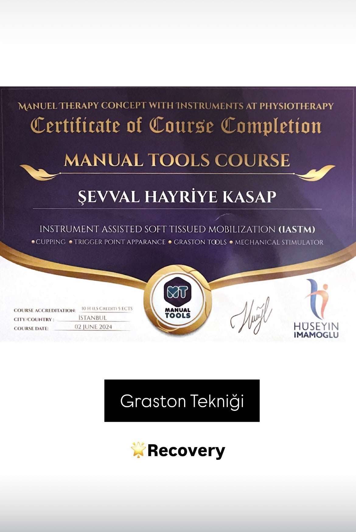 Manuel Araçlar/Graston Tekniği