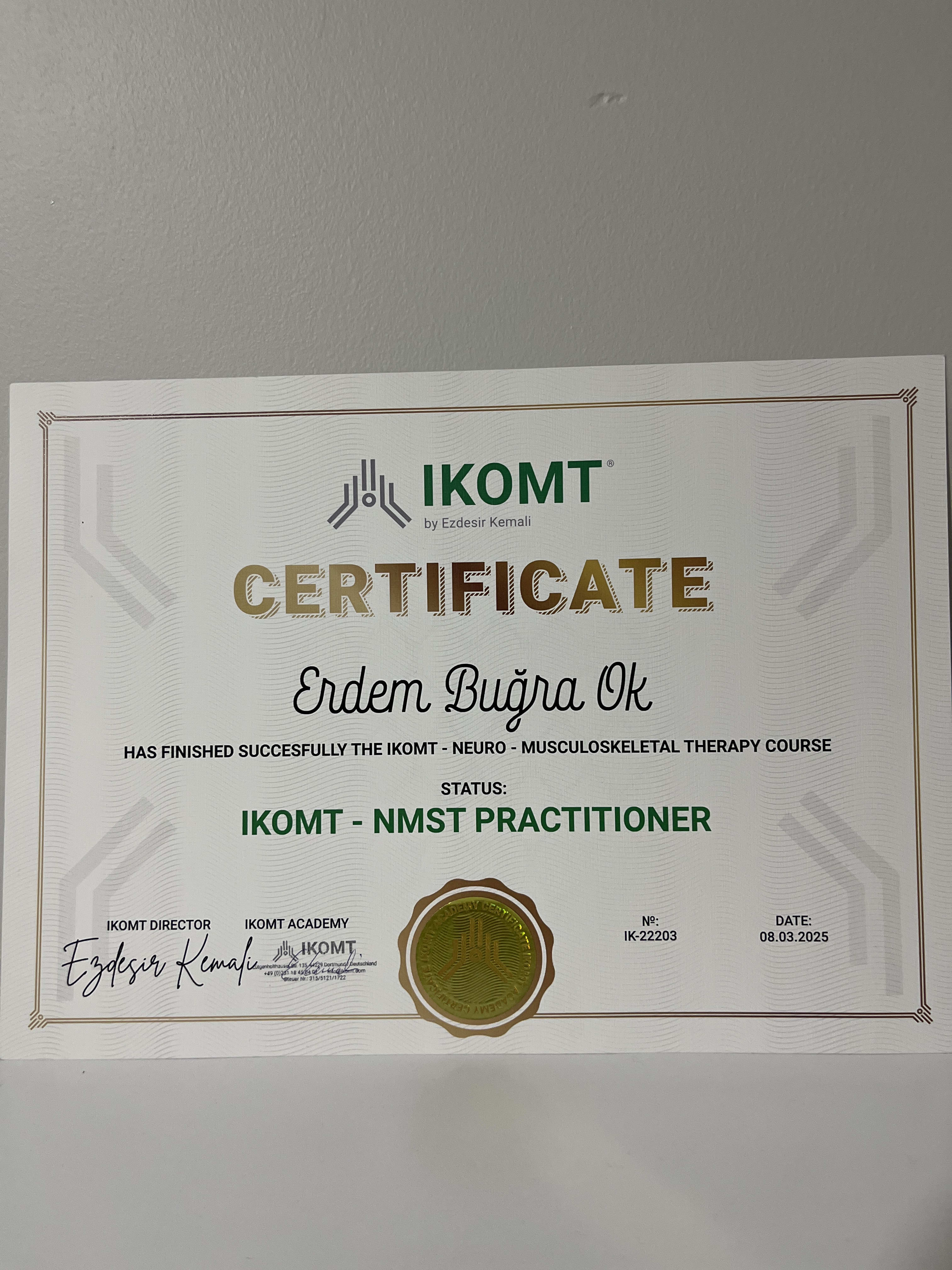 IKOMT-NMST Practitioner