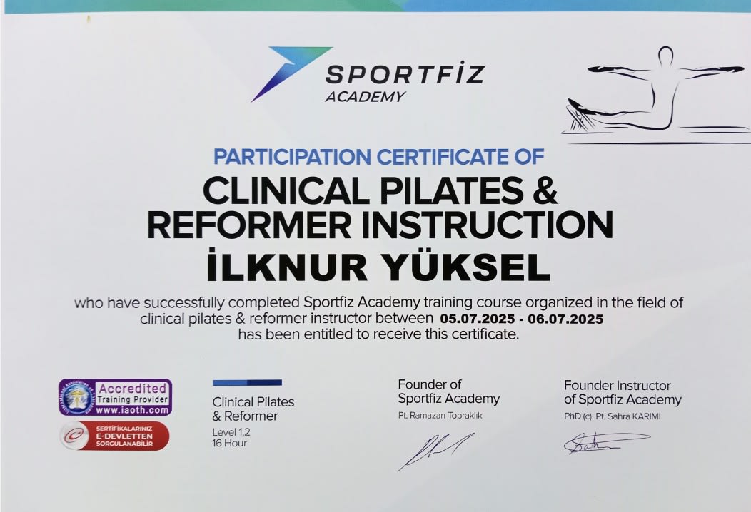 Klinik Pilates ve Reformer Eğitimi
