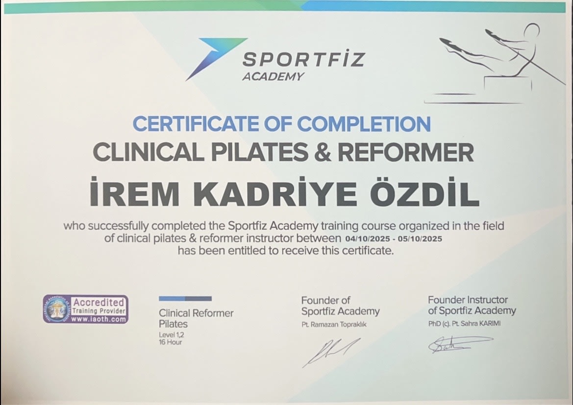 Klinik Pilates Ve Reformer
