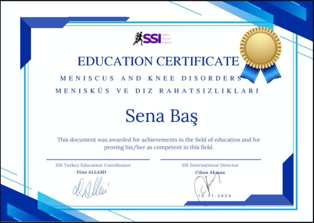 Meniscus and Knee Disorders
