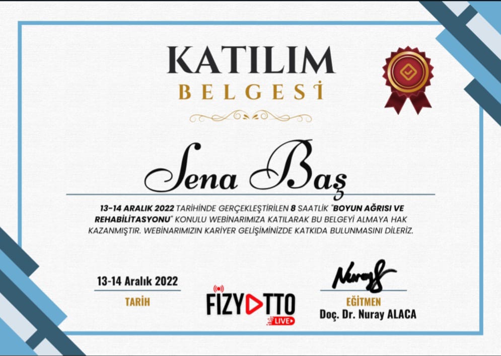 Boyun Ağrısı ve Rehabilitasyonu