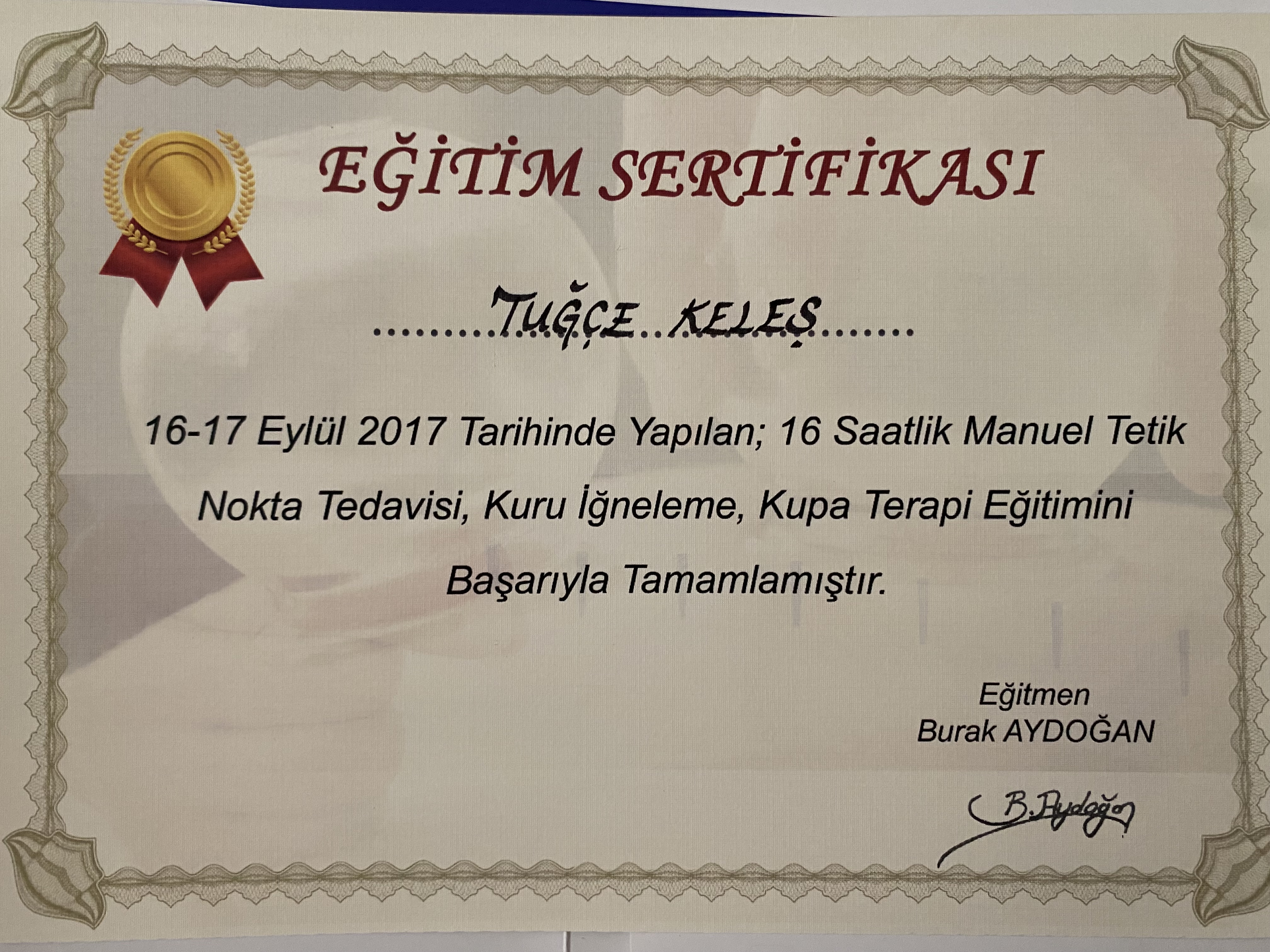 Tetik Nokta ,Kuru İğneleme , Kupa Tedavisi