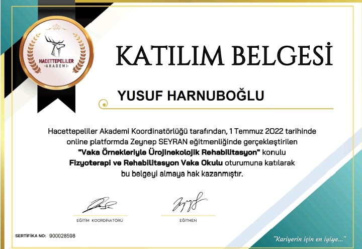 Vaka Örnekleriyle Ürojinekolojik Rehabilitasyon