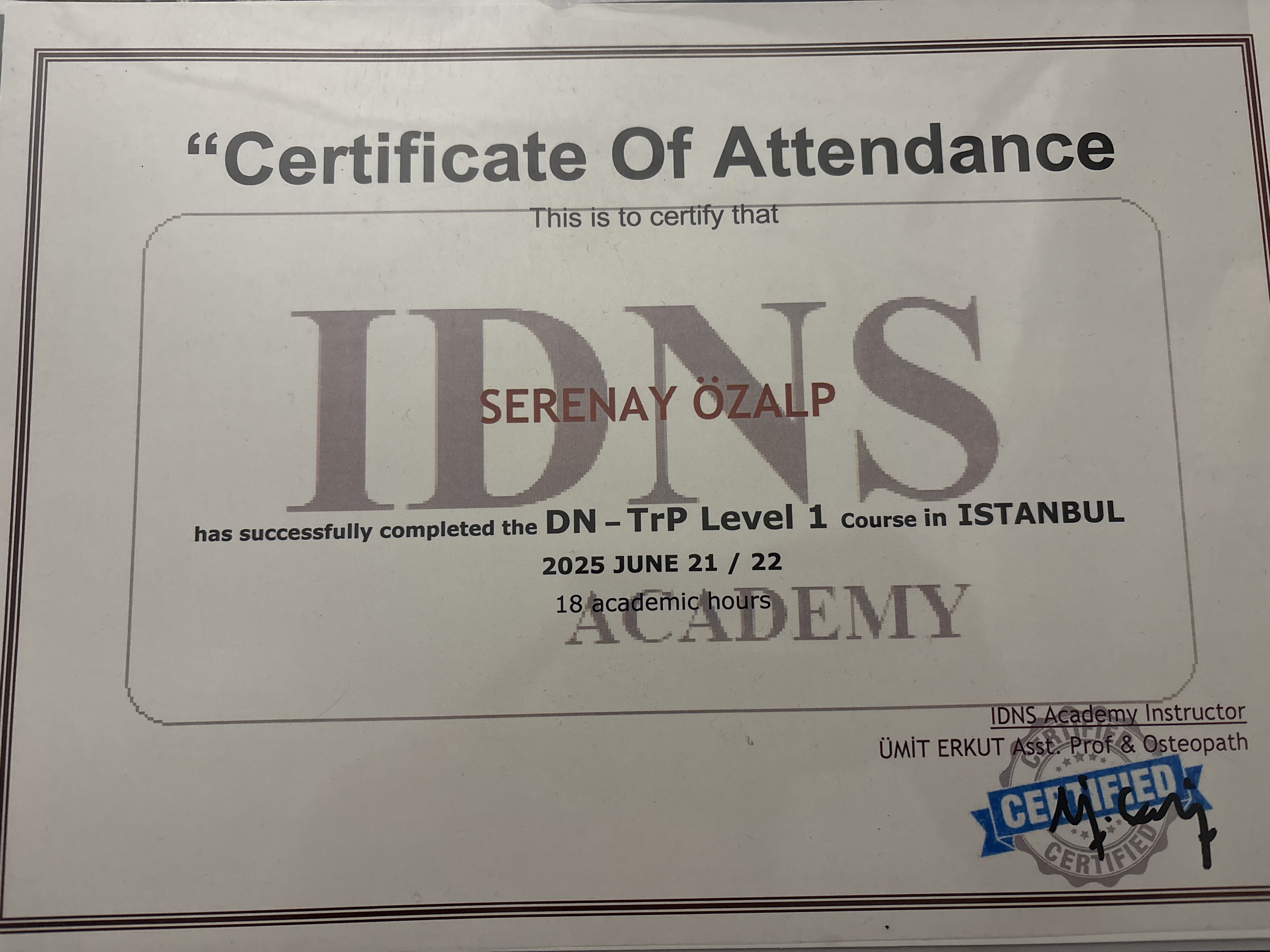 Dry Needling-kuru iğneleme