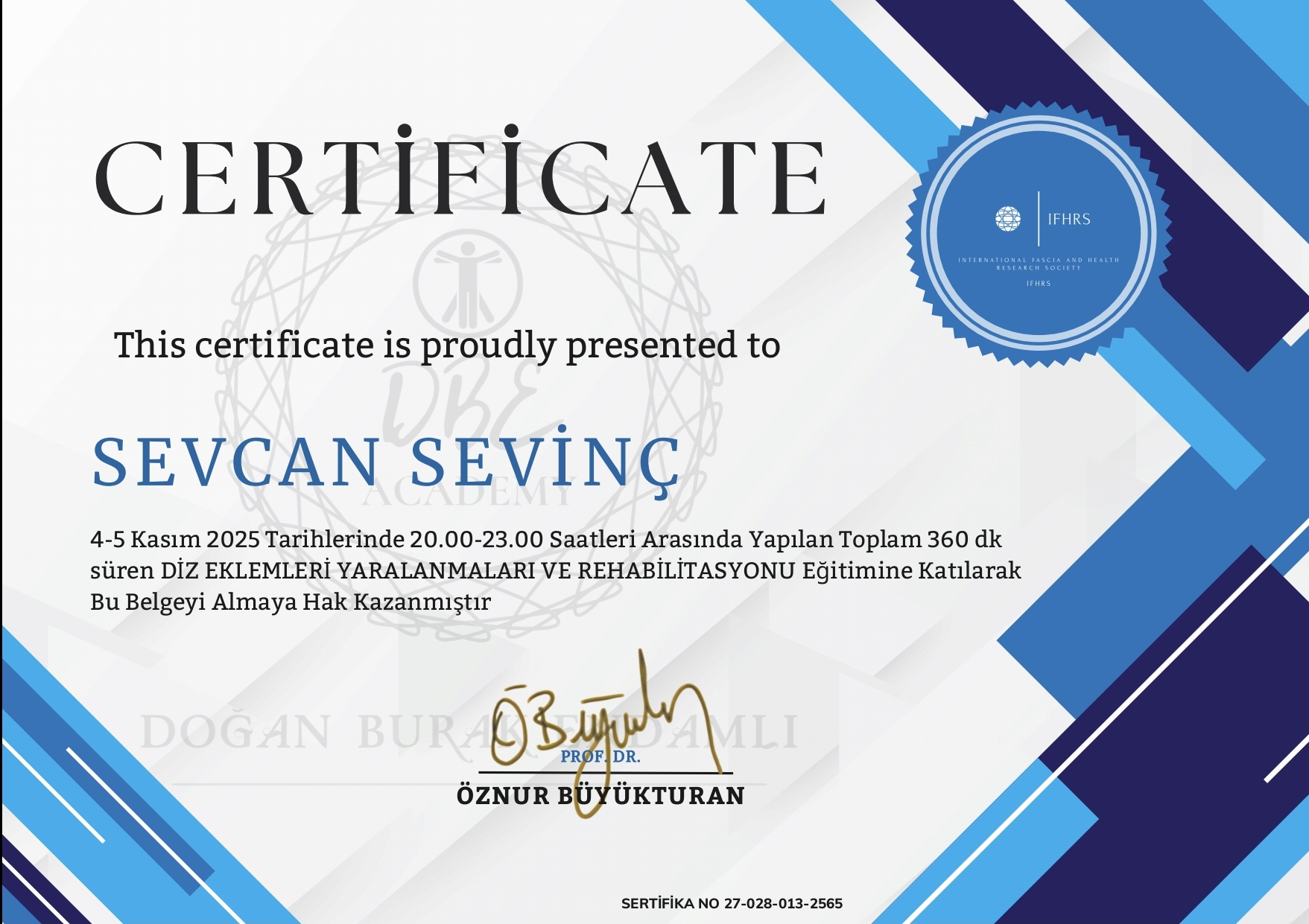 Diz Eklemleri Yaralanmaları ve Rehabilitasyonu