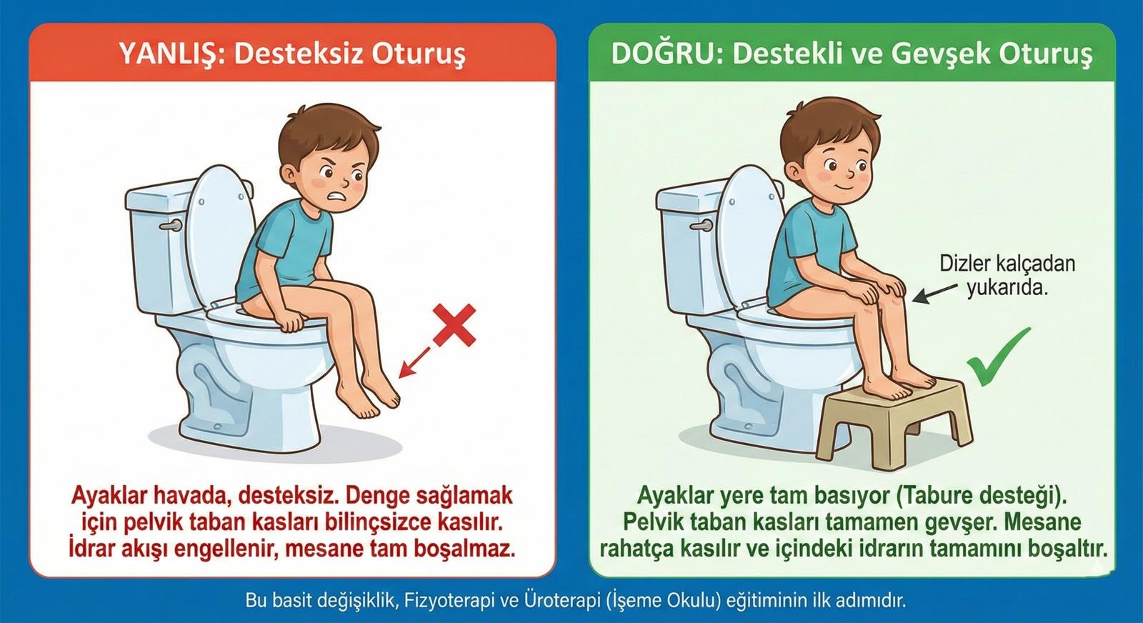 Çocuğunuz Sürekli İdrar Yolu Enfeksiyonu mu Oluyor? Sorun Sandığınızdan Farklı Olabilir...