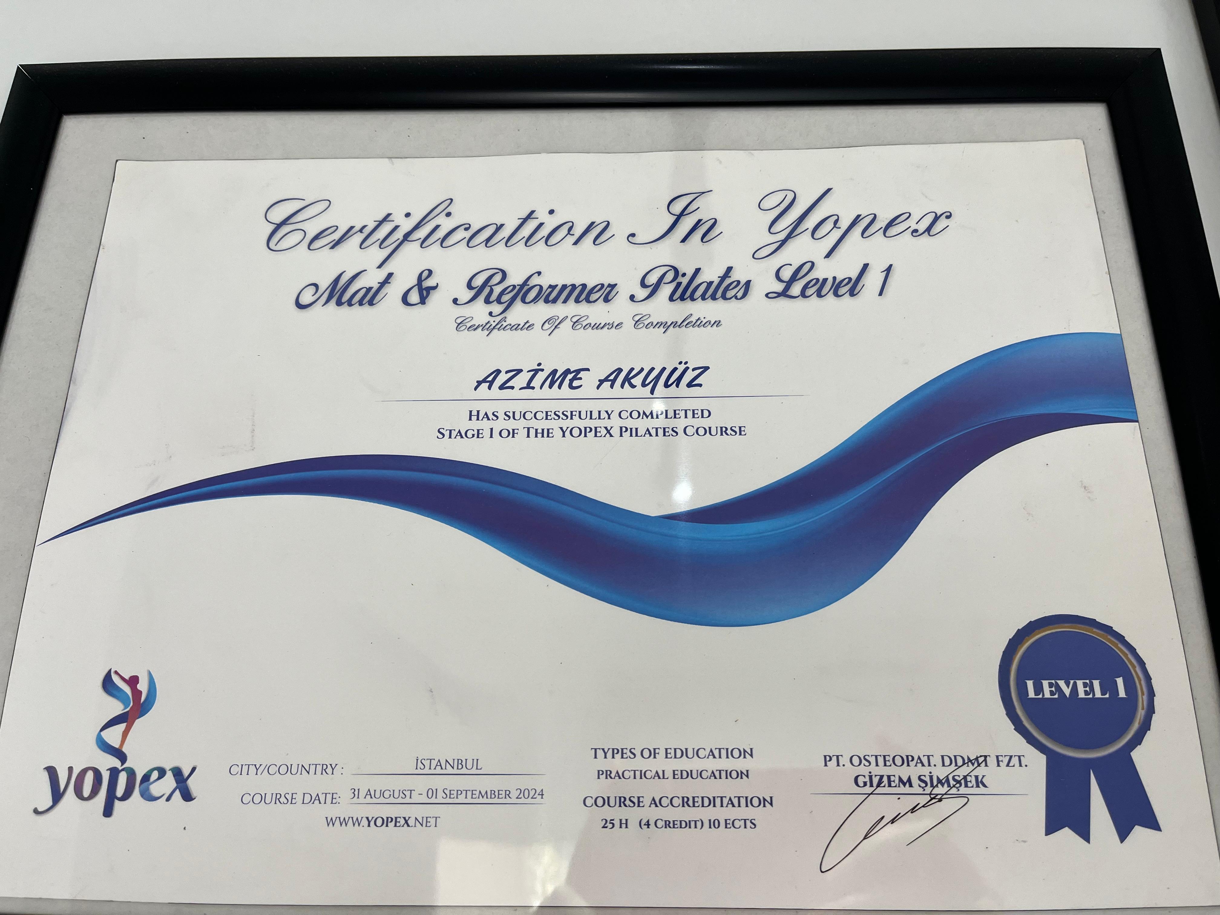 Klinik Pilates Seviye 1