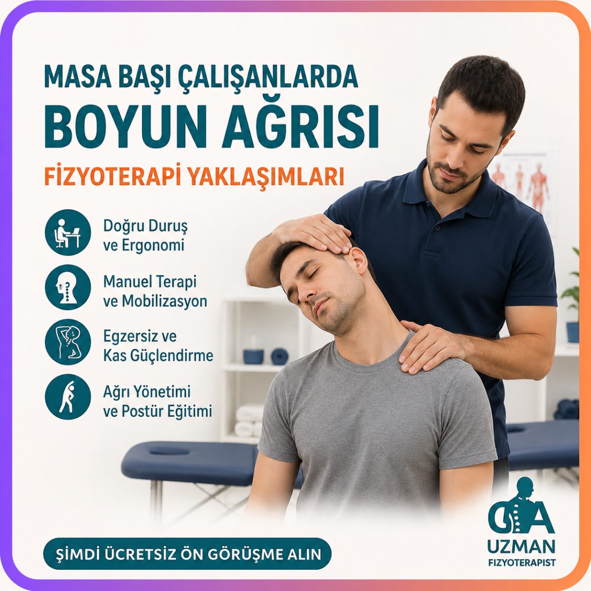 Masa başı çalışanlarda boyun ağrısı