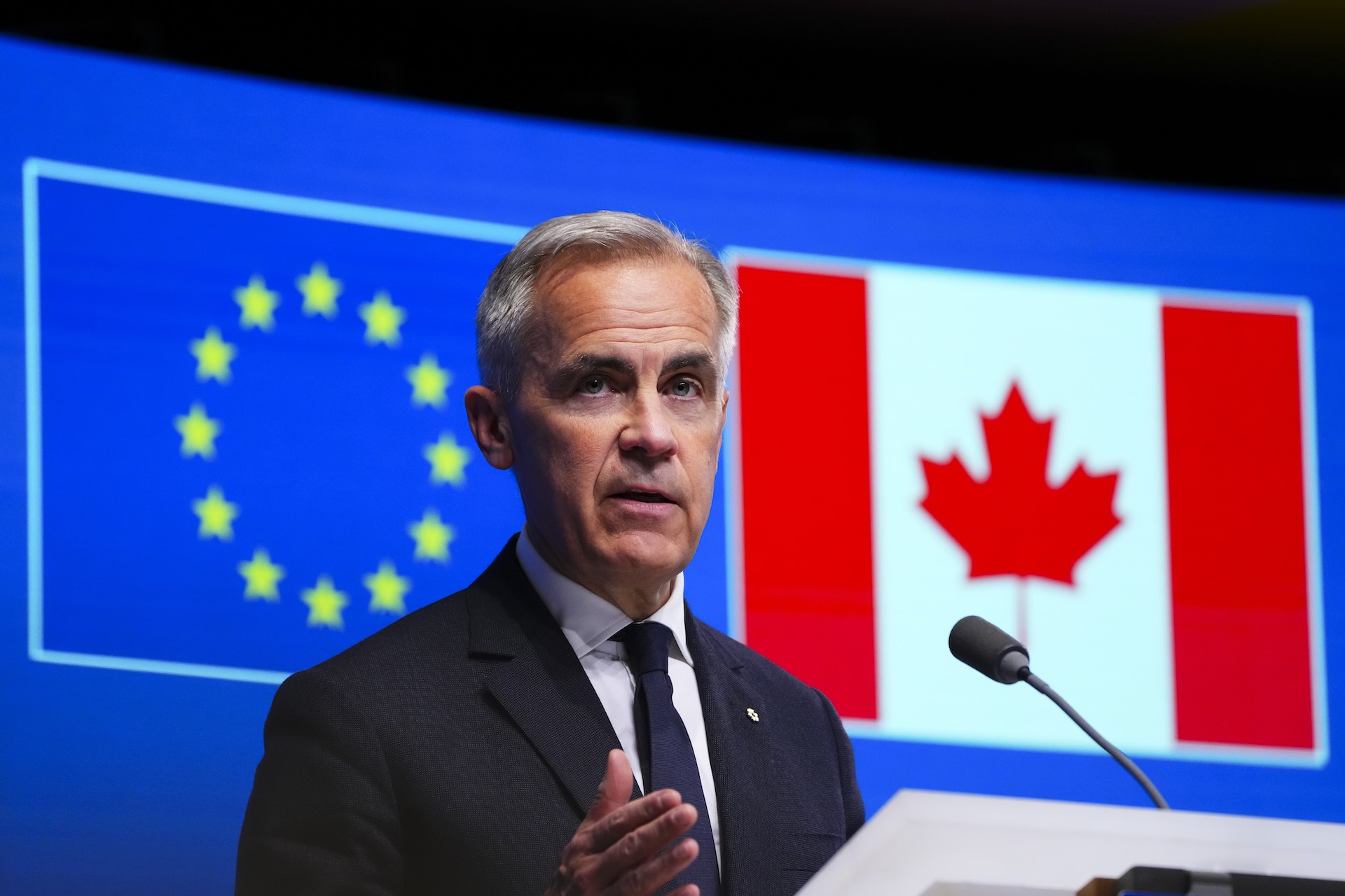 Canadian Prime Minister Says Europe Will Anchor World Order