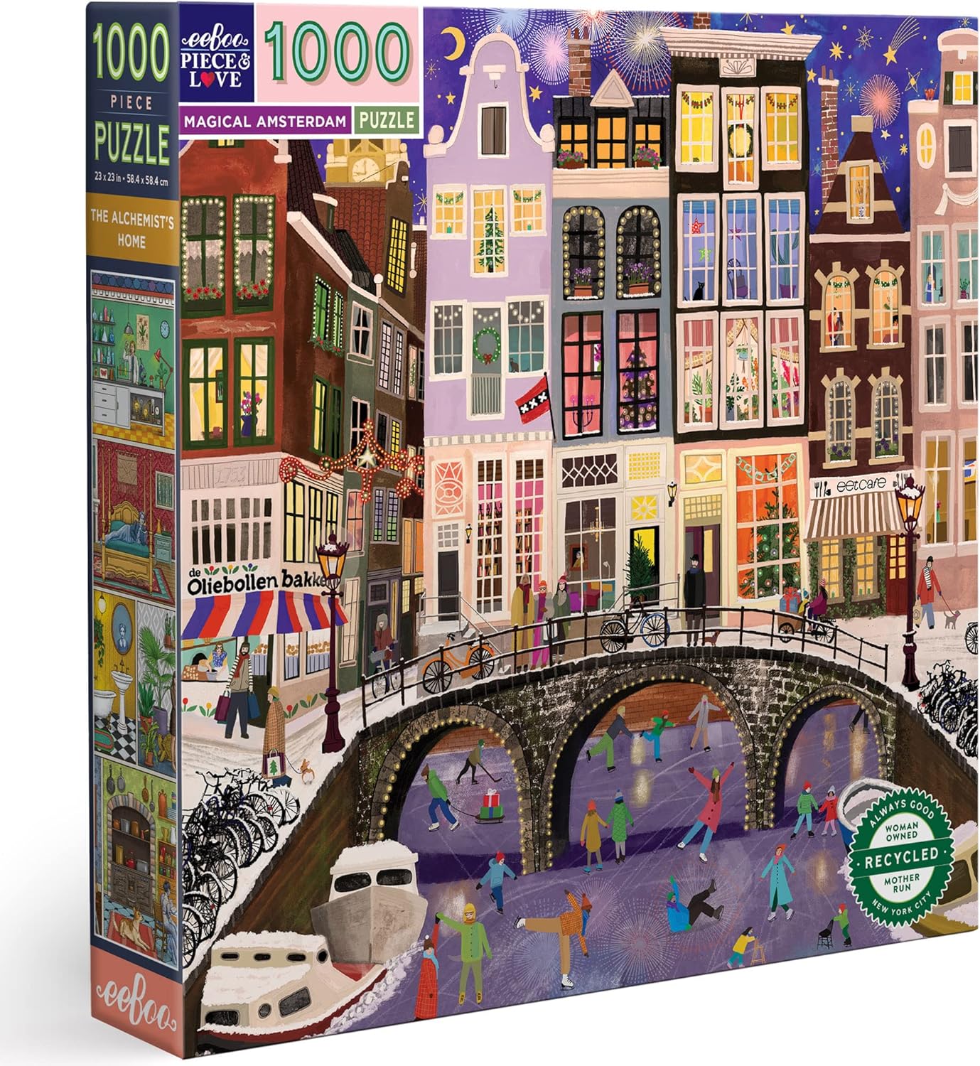 Eeboo Magical Amsterdam Puzzle