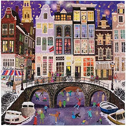 Vue 2 de Eeboo Magical Amsterdam Puzzle