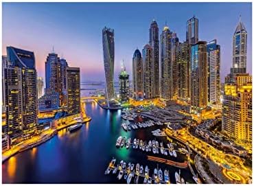 Vue 2 de Clementoni Puzzle Dubai Pieces