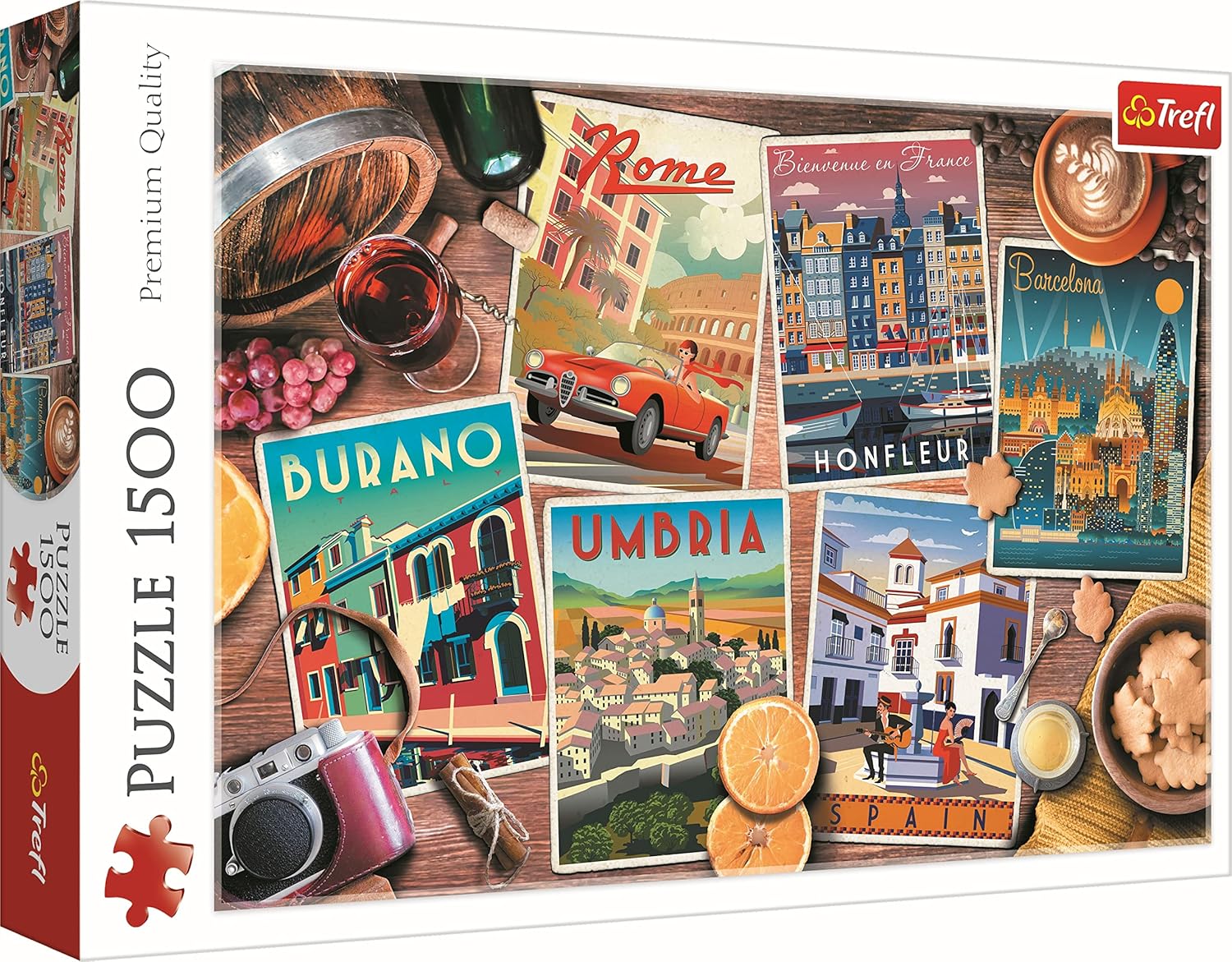 Trefl Pieces Collage Villes