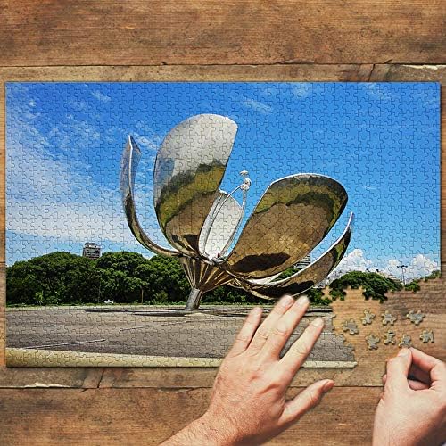 Vue 2 de Puzzle Floralis Buenos Aires