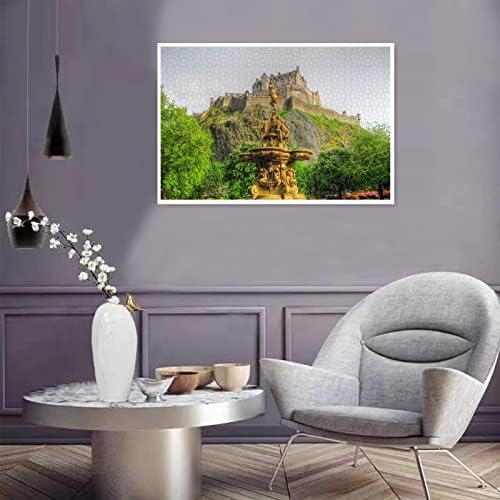 Vue 2 de Puzzle Pieces Chateau Dedimbourg