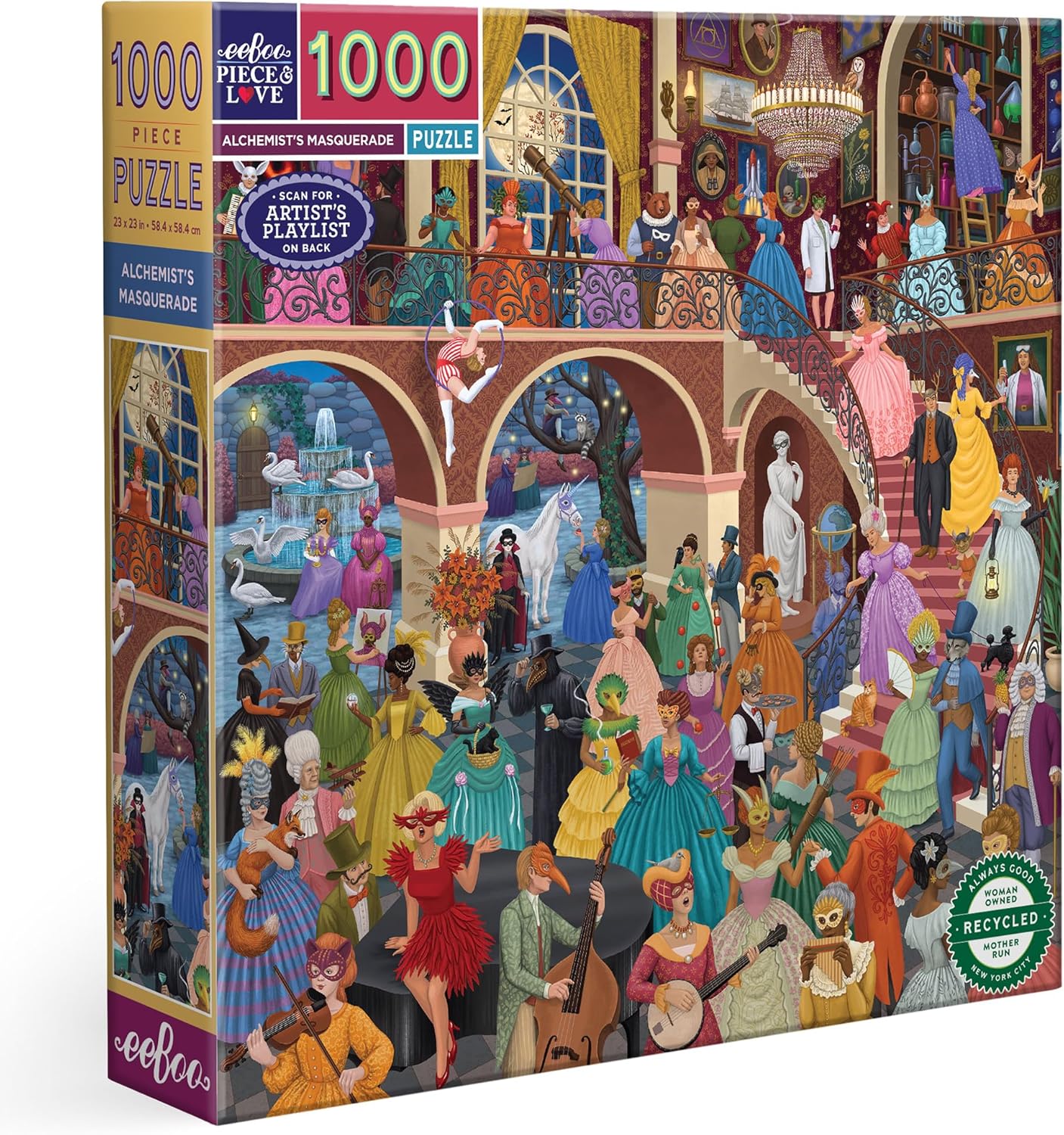 Eeboo Puzzle Pcs Alchemists
