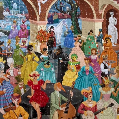 Vue 7 de Eeboo Puzzle Pcs Alchemists