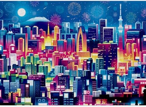 Vue 2 de Cloudberries Tokyo Puzzle Puzzles