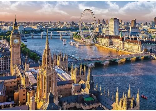 Vue 2 de Trefl Puzzle Londres Pieces