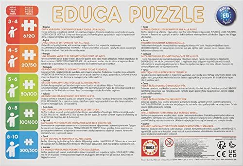 Vue 4 de Educa Puzzle Pieces France