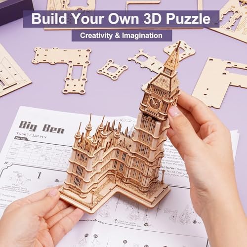 Vue 5 de Rowood Puzzle Maquette