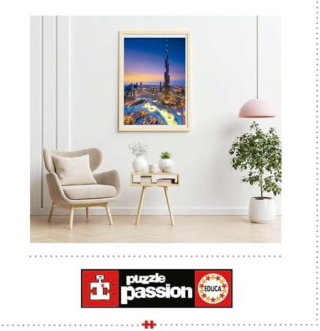 Vue 4 de Educa Burj Khalifa Puzzle