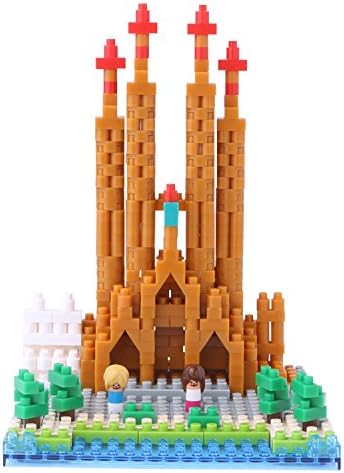 Vue 3 de Nanoblock Sagrada Familia Ensemble